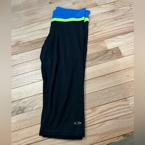 Champion cropped leggings, size medium